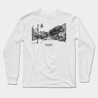 Malden - Massachusetts Long Sleeve T-Shirt